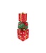 3 cadeaux de Noël superposés en métal