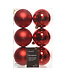 Boule plastique rouge | Noël classique