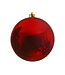 Boule plastique rouge | Noël classique