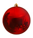 Boule plastique rouge | Noël classique