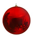 Boule plastique rouge | Noël classique