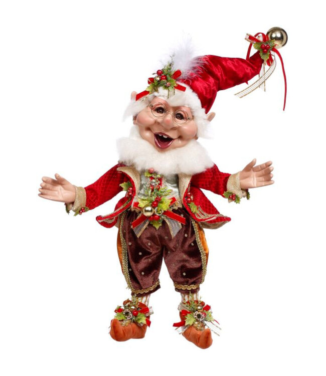Mark Roberts Lutin "Houx joyeux" | Le lutin au houx enchanté