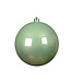 Boule de Noël menthe lustré