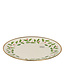 Assiette décorative feuilles de gui