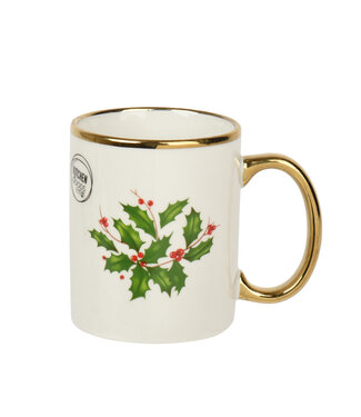 Tasse feuille de gui