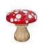 Champignon décoratif brillant