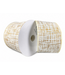 Ruban blanc et or