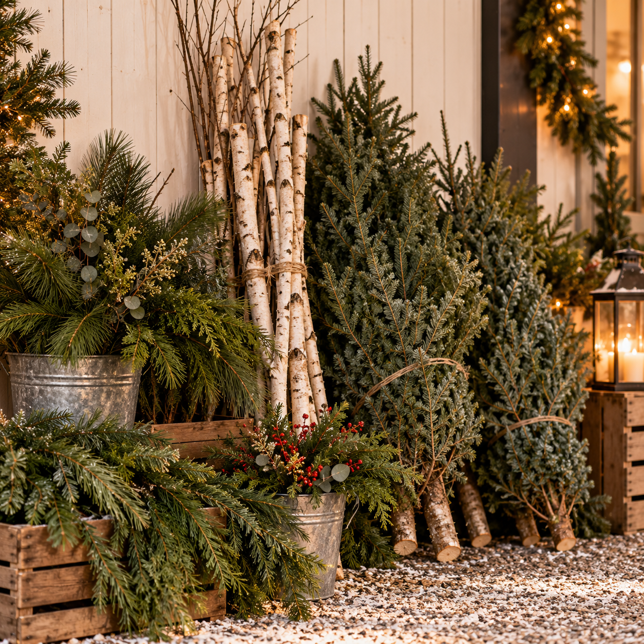 Sapin, sapinage et branches naturelles | La magie d'un Noël authentique