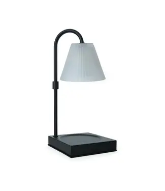 Lampe brûleur de fragrance noir