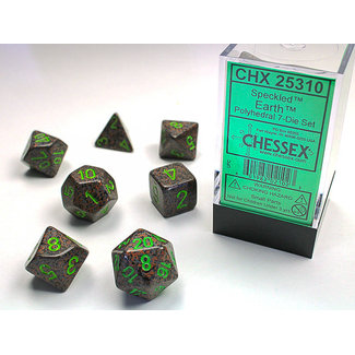 Chessex Speckled Polyhedral 7-Die Set: Earth