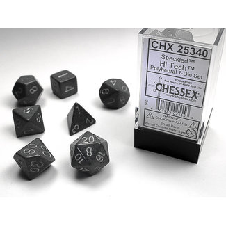 Chessex Speckled Polyhedral 7-Die Set: Hi-Tech
