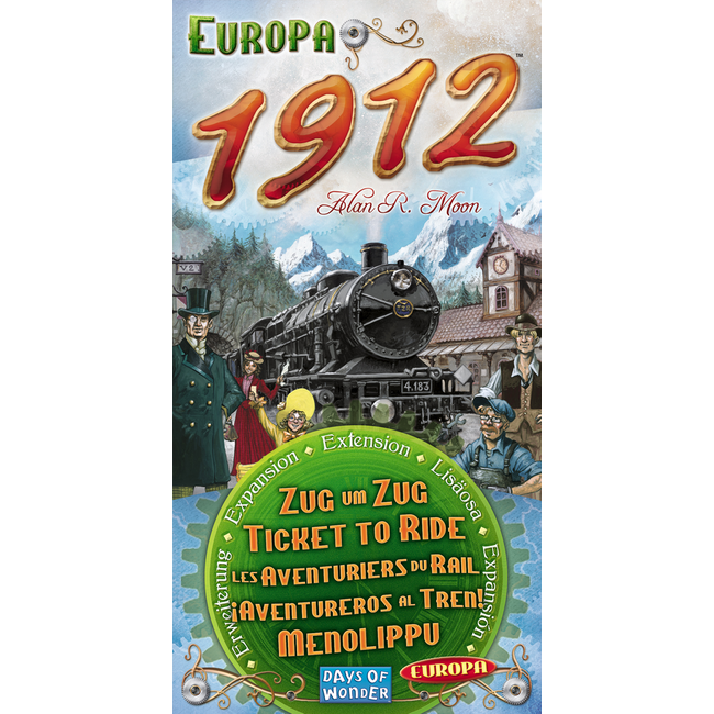 Ticket to Ride: Europa 1912 Expansion