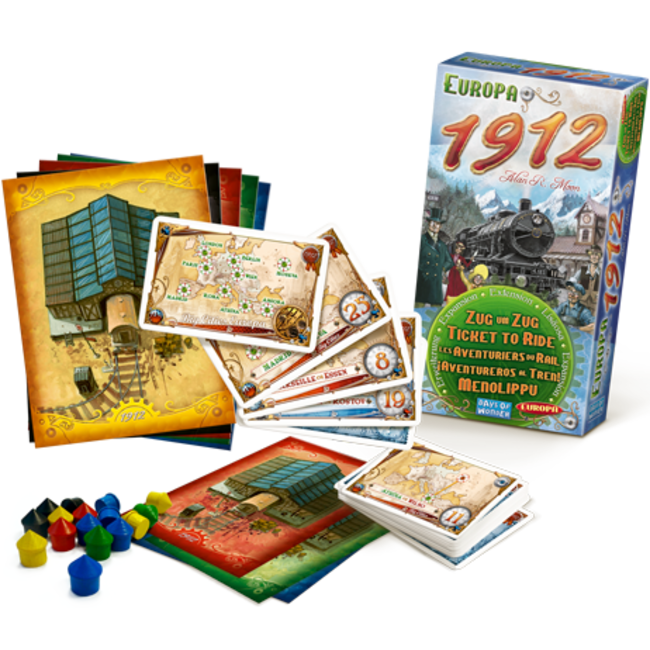 Ticket to Ride: Europa 1912 Expansion