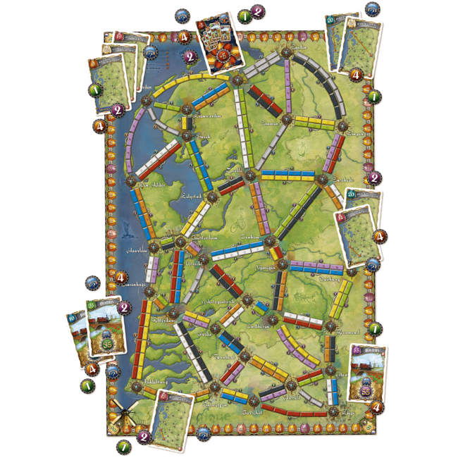 Ticket to Ride: Nederland Expansion