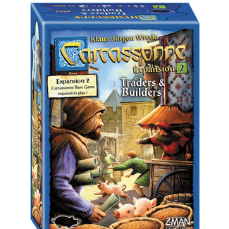 Z-Man Games Carcassonne: Exp 2: Traders and Builders New Edition