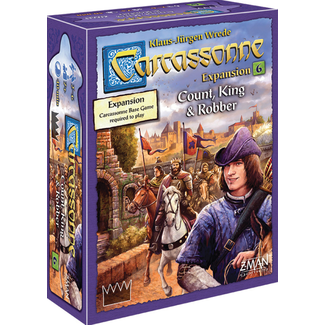 Z-Man Games Carcassonne Expansion 6: Count/King/Robber