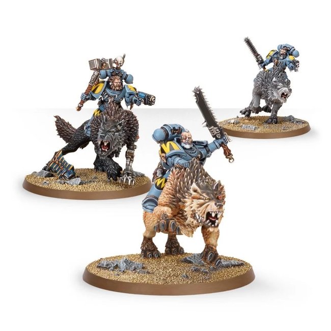 Space Wolves: Thunderwolf Cavalry