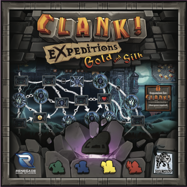 Renegade Game Studios Clank! Expeditions: Gold and Silk