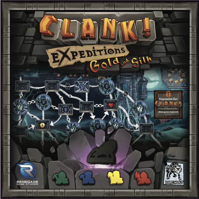 Renegade Game Studios Clank! Gold and Silk