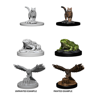 WizKids OOS Check at end of MayWizkids Deep Cuts Unpainted Miniatures: W04 Familiars
