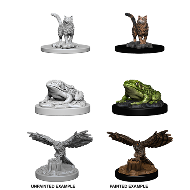 73094 WZ DC - W04 Familiars (Cat, Frog, Owl)