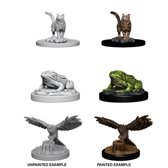OOS Check at end of MayWizkids Deep Cuts Unpainted Miniatures: W04 Familiars