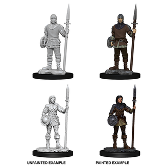 WizKids OOS Check at end of May Wizkids Deep Cuts Unpainted Miniatures: W10 Guards