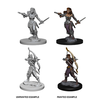 WizKids 72638 D&D NM - W01 Elf Female Ranger
