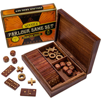 3-in-1 Wooden Parlour Game Set (SPECIAL REQUEST)