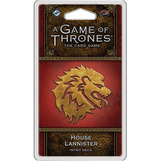 Fantasy Flight Games A Game of Thrones: The Card Game (Second Edition) – House Lannister Intro Deck