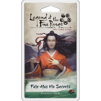 Fantasy Flight Games Legend of the Five Rings LCG: Fate Has No Secrets - Dynasty Pack