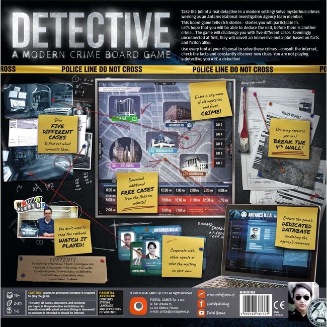 Detective: A Modern Crime Game