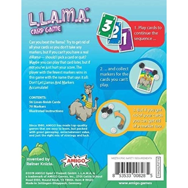 LLama Card Game