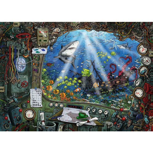 Escape: Submarine 759 pc Puzzle  *DISCONTINUED*