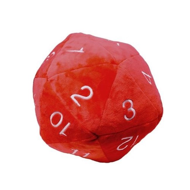 UP Jumbo D20 Plush Red/White