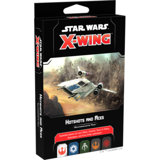 Atomic Mass Games Star Wars X-Wing 2E: Hotshots and Aces Reinforcement Pack