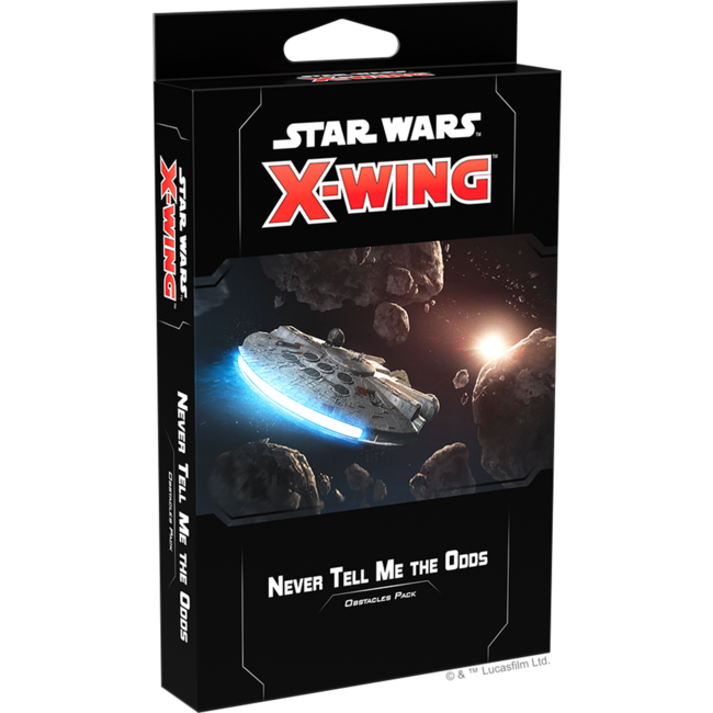 Star Wars X-Wing 2E: Never Tell Me the Odds Obstacles Pack