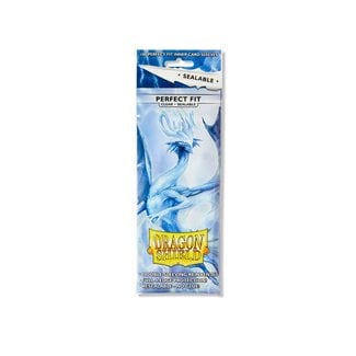 Dragon Shield Clear Sealable Perfect Fit Sleeves 100 ct - Dragon Shield
