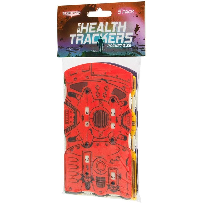 Sci-Fi Health Trackers, 5-pack