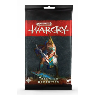 Warhammer Age of Sigmar Warcry: Disciples of Tzeentch: Arcanites Card Pack