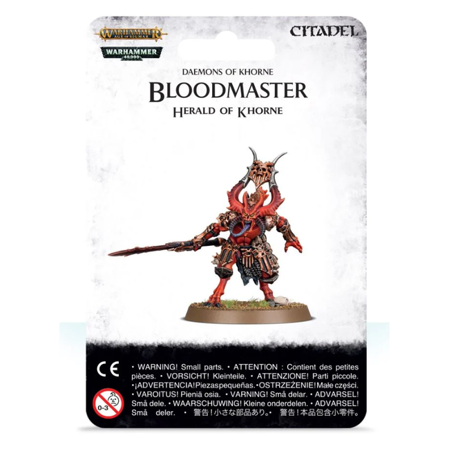 Daemons of Khorne: Bloodmaster Herald of Khorne