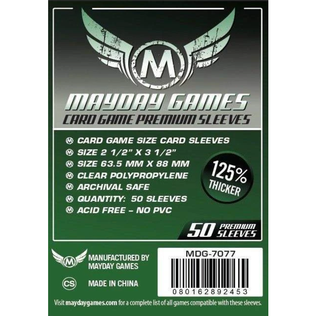 Mayday Games, Inc. Mayday 63.5 x 88 mm Sleeves