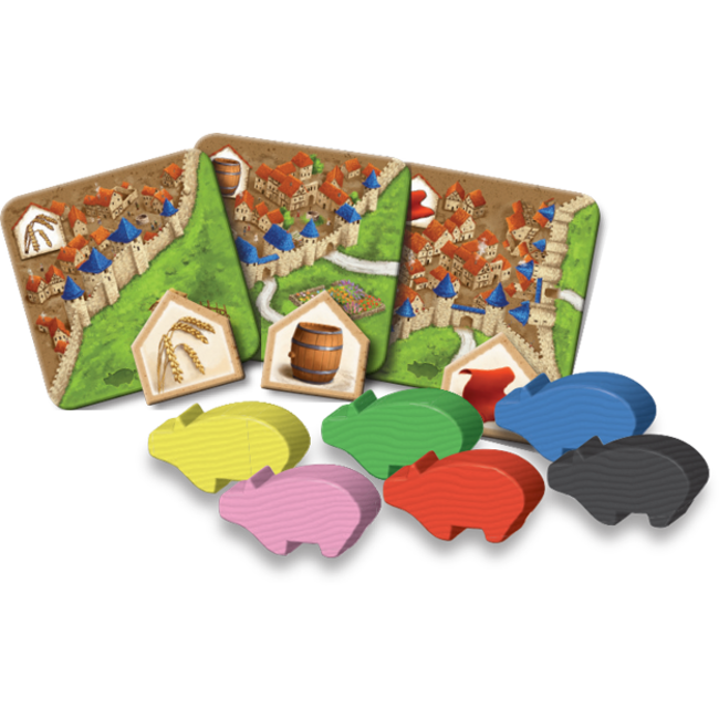 Carcassonne Expansion 2: Traders and Builders New Edition