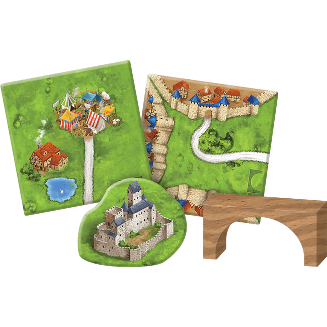 Carcassonne: Exp 8: Bridges, Castles and Bazaars