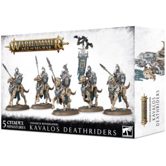 Warhammer Age of Sigmar Ossiarch Bonereapers: Kavalos Deathriders*