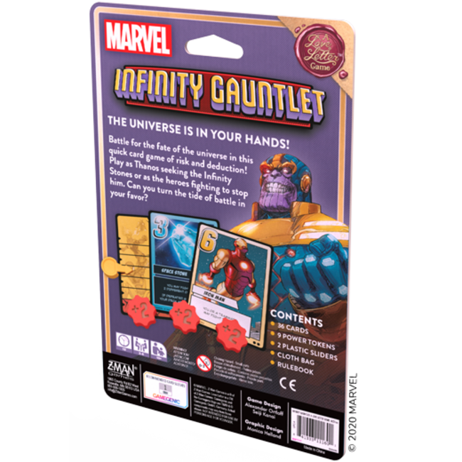 Infinity Gauntlet: A Love Letter Game