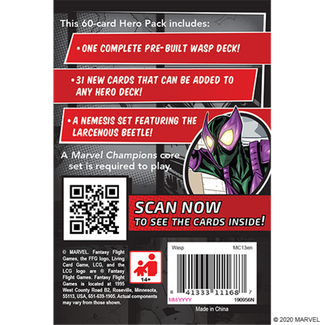 Marvel Champions: Wasp Hero Pack
