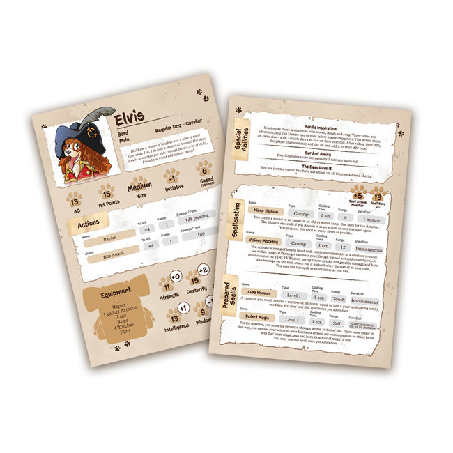 Animal Adventures RPG Starter