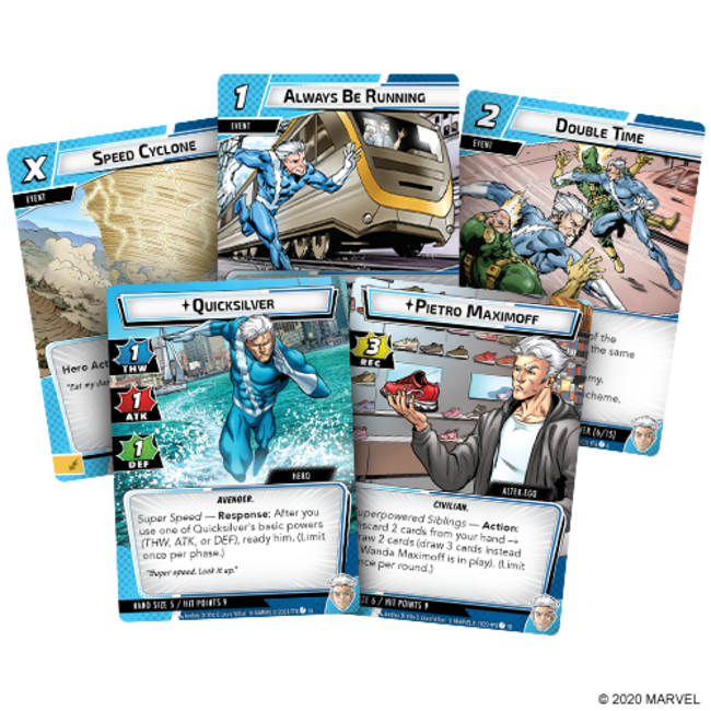 Marvel Champions: Quicksilver Hero Pack