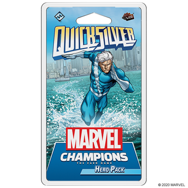 Fantasy Flight Games Marvel Champions LCG: Quicksilver Hero Pack